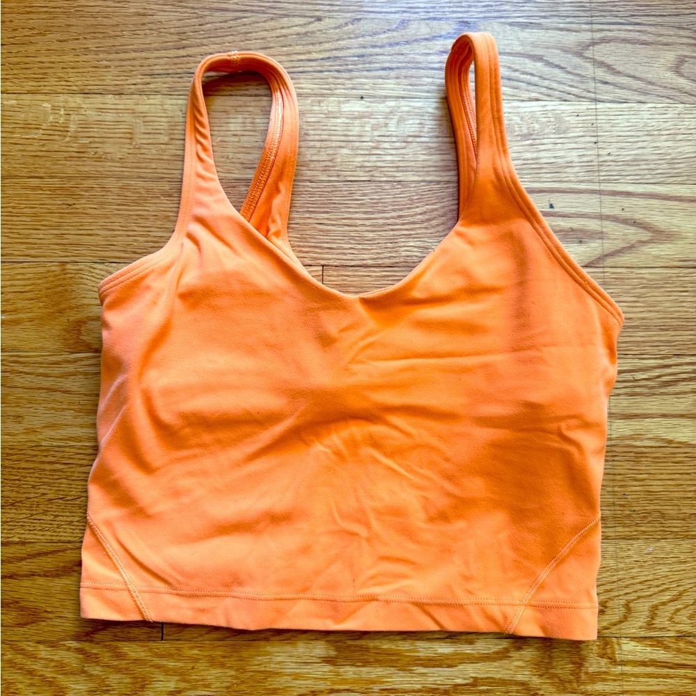 Women's Orange Tank Top